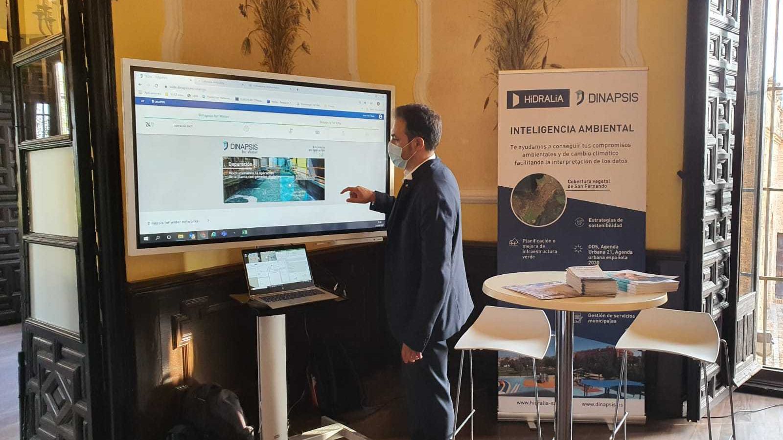 presencia de Hidralia en la FAMP mostrando el funcionamiento de DINAPSIS.