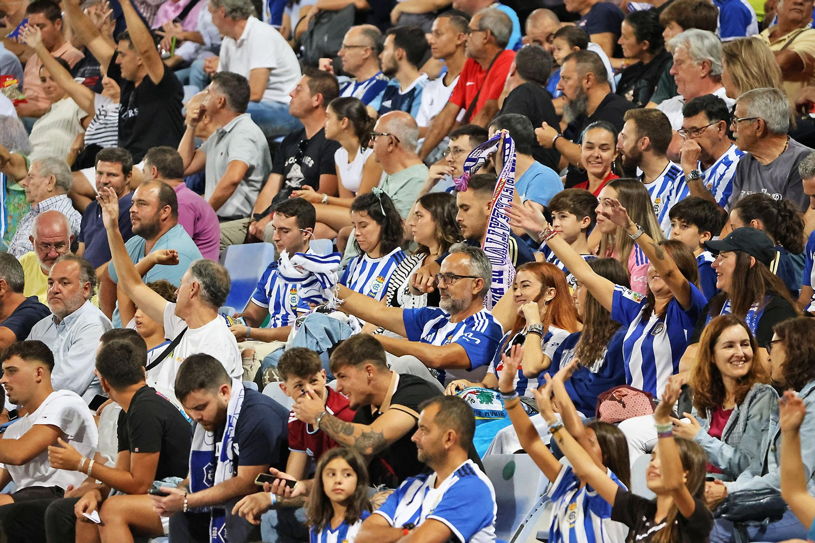 Las imágenes del Recreativo de Huelva - Sevilla Atlético