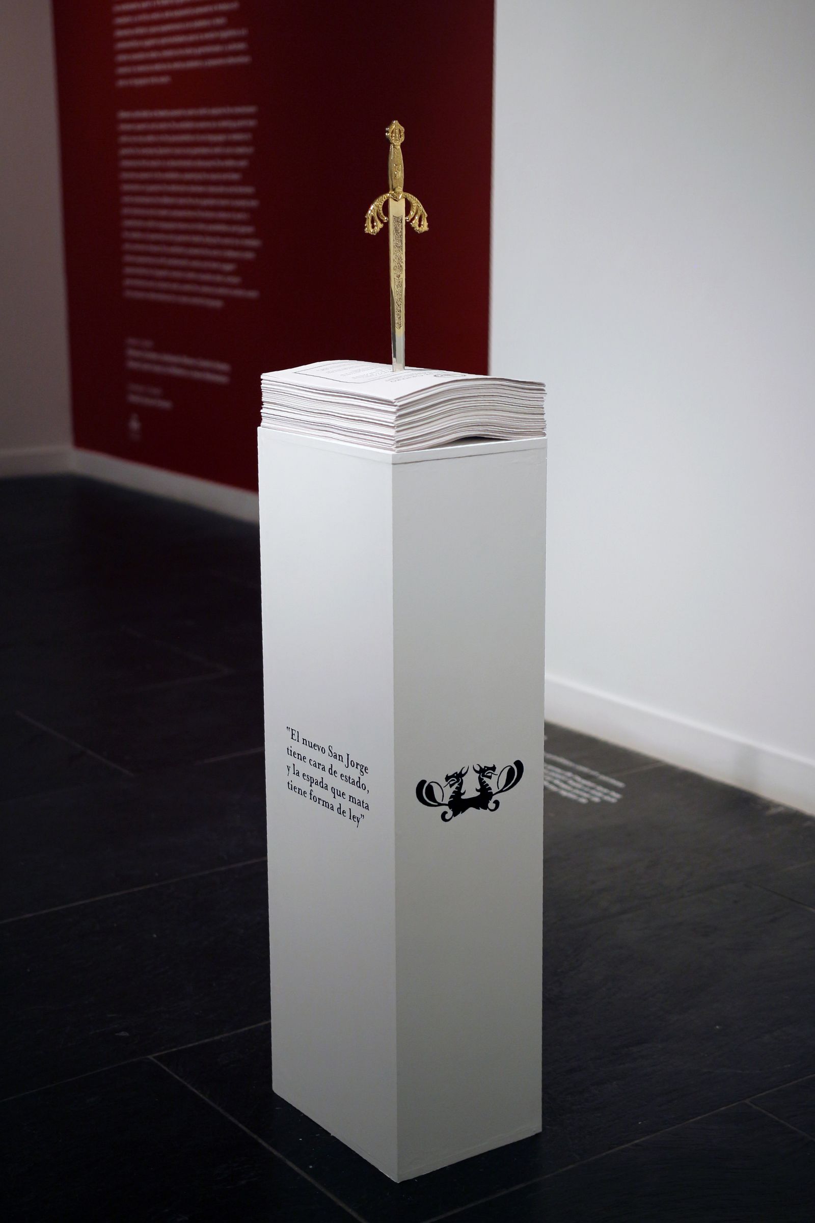 Una obra de la artista