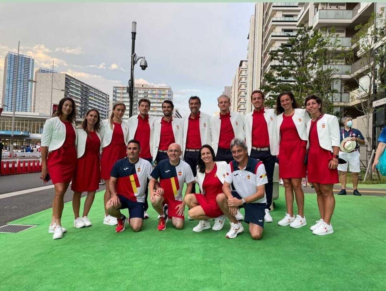 Fotos: los malagueños en la ceremonia de inauguración de los Juegos Olímpicos
