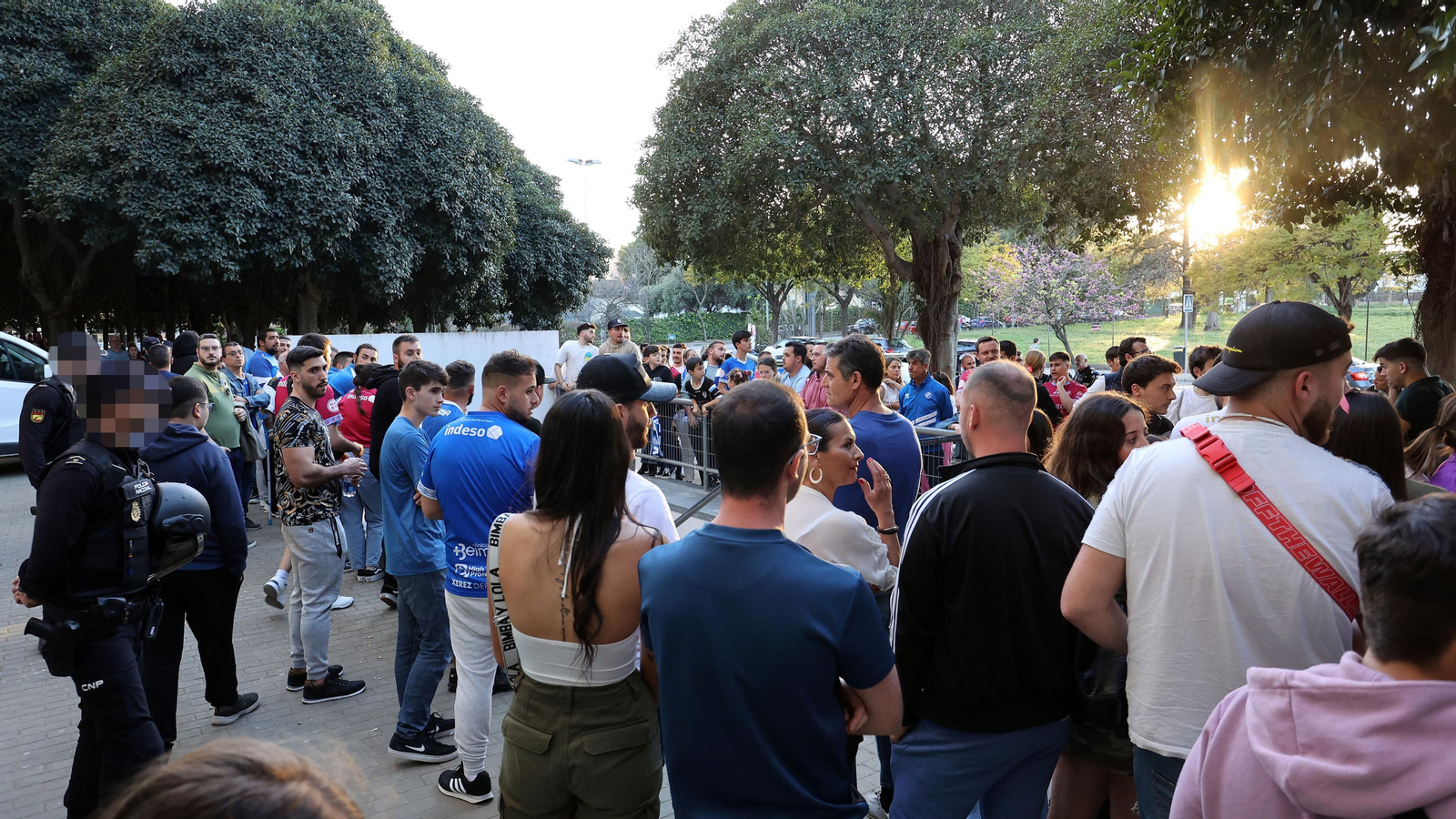 Bronca y tensión al final del Xerez DFC-Recreativo Granada