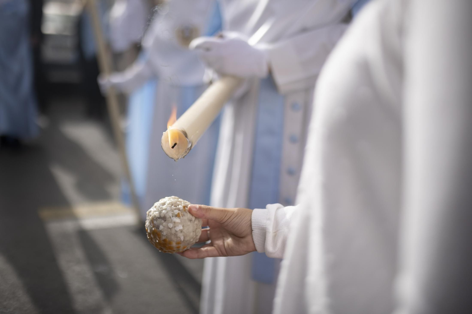 La Hermandad del Resucitado de la Semana Santa de Huelva 2023, en imágenes