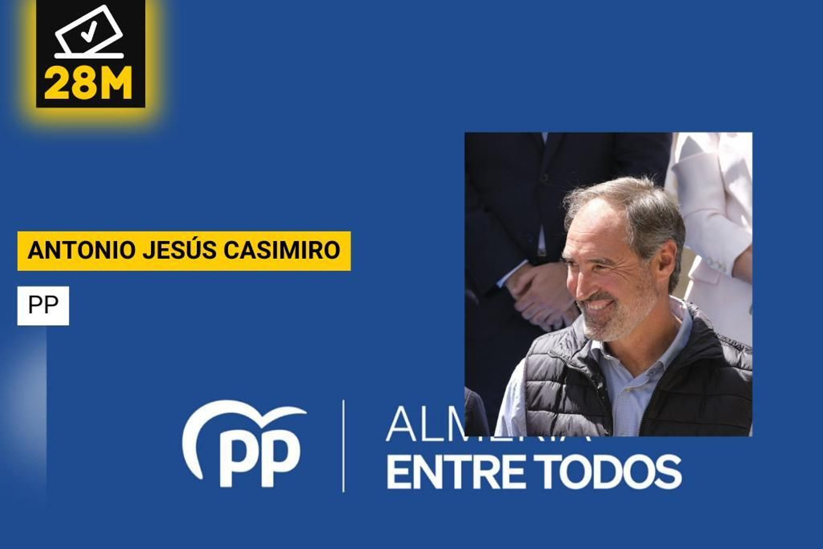 Los nuevos concejales del Ayuntamiento de Almería tras los resultados del 28M