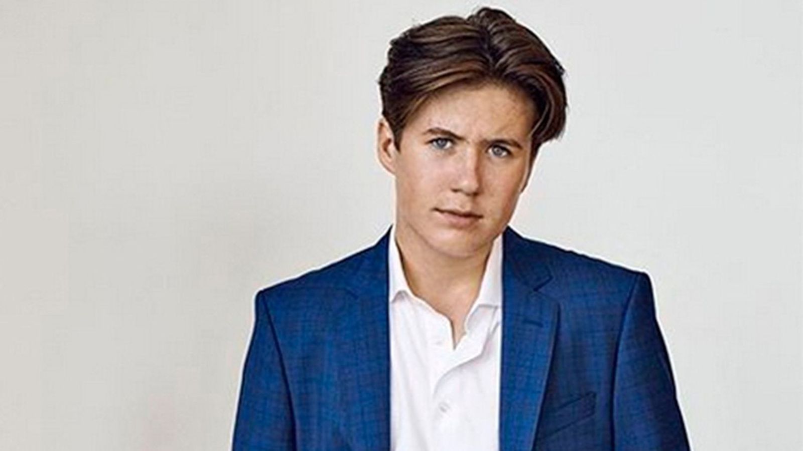 El príncipe Christian, hijo de Federico y Mary de Dinamarca.