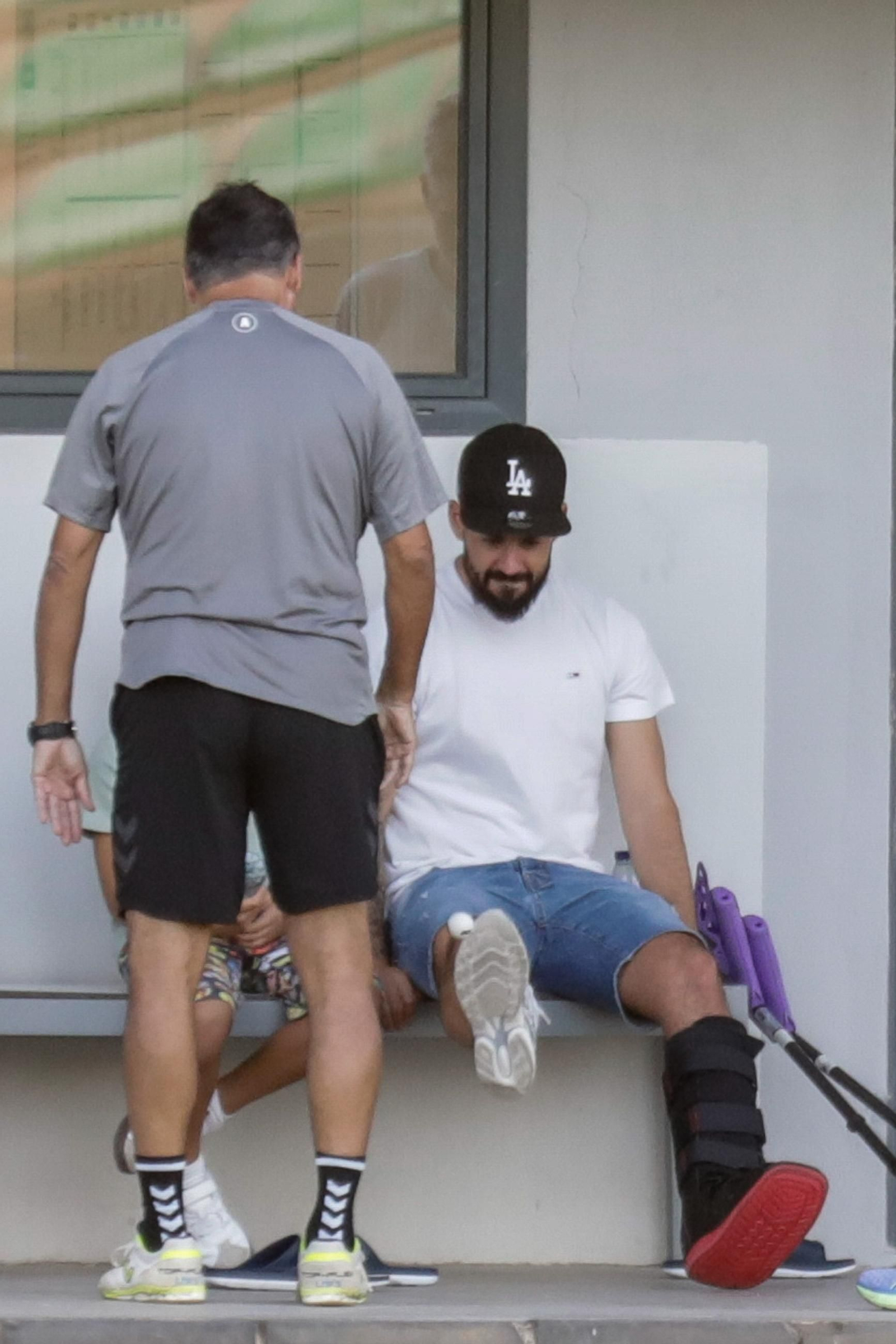 Las fotos del entrenamiento del Betis previo al derbi