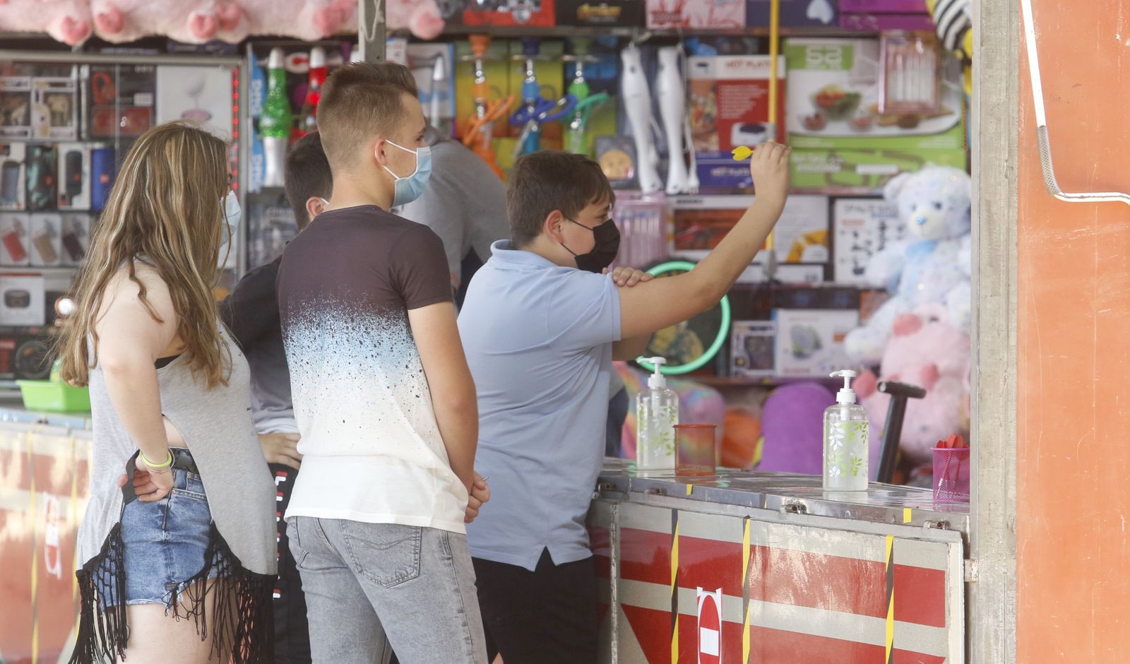 Las imágenes de un sábado de 'Feria' especial en El Arenal