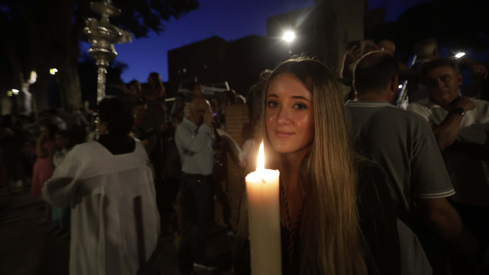 La Magna Mariana de Algeciras por el Parque María Cristina, en imágenes