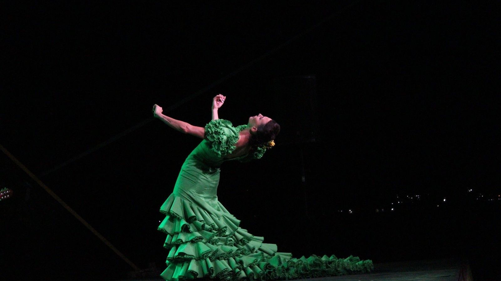 La bailaora Lucia 'La Piñona'.