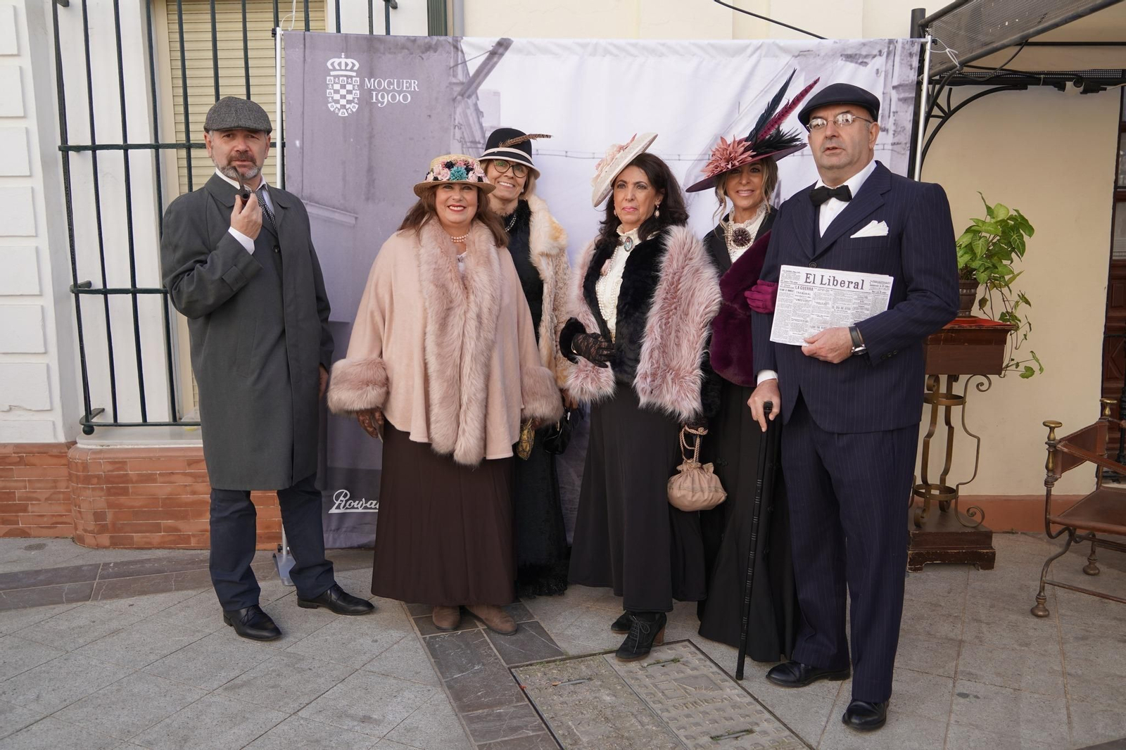 Imágenes de las mejores caracterizaciones de la Feria de Época Moguer 1900
