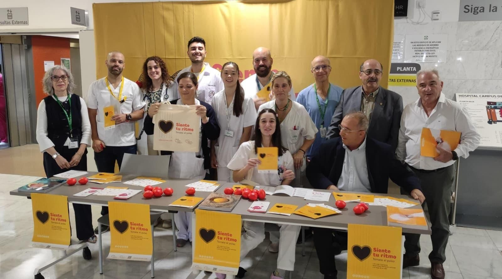 Primer acto del Congreso en uno de los hospitales de Granada