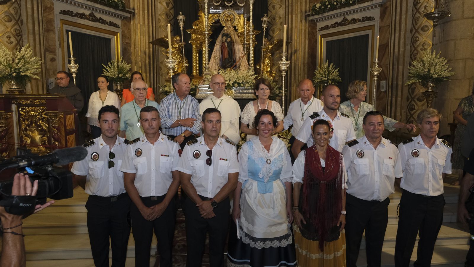 La ofrenda a la Virgen del Mar en imágenes