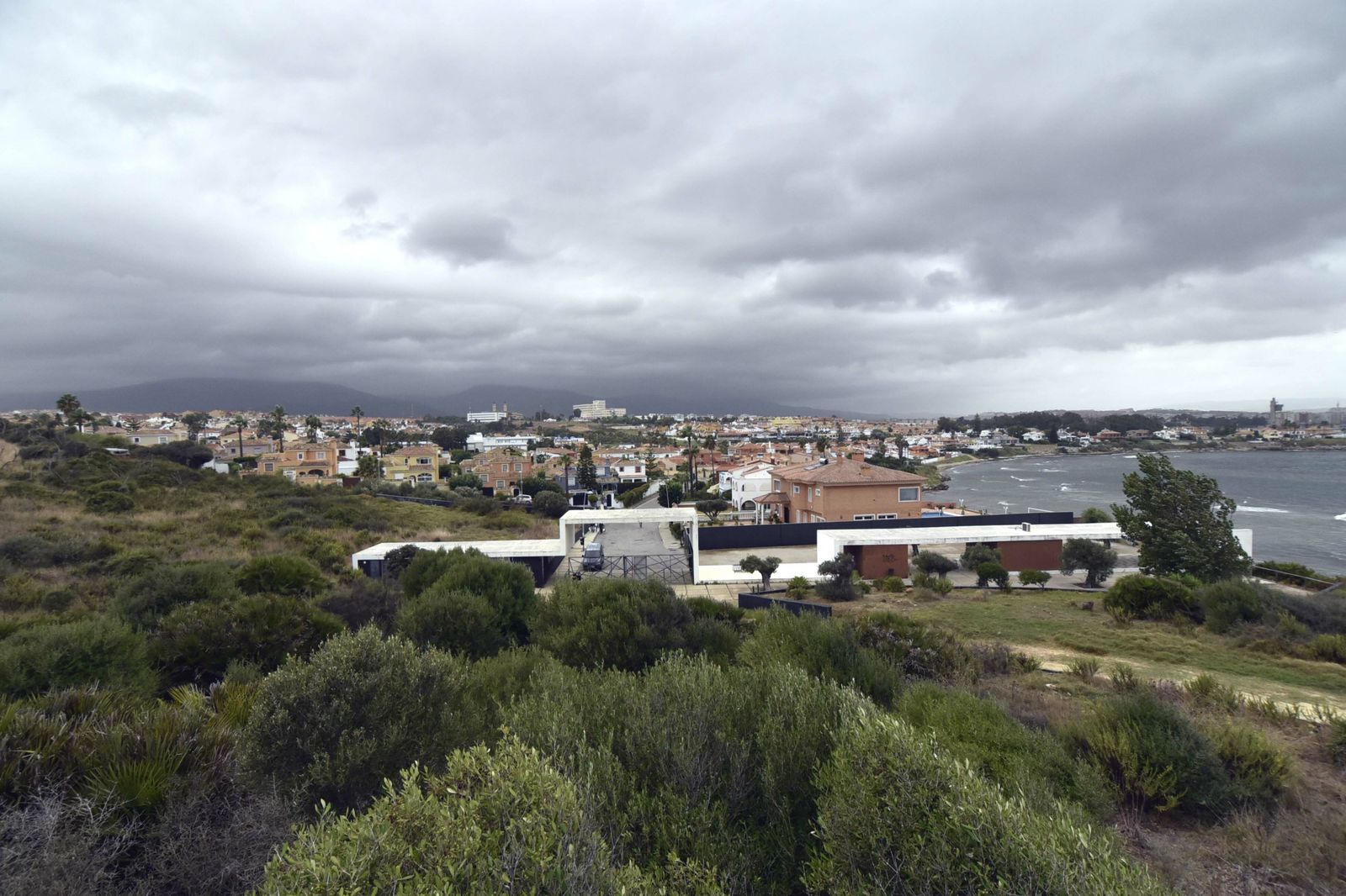 Vista de San García, en Algeciras
