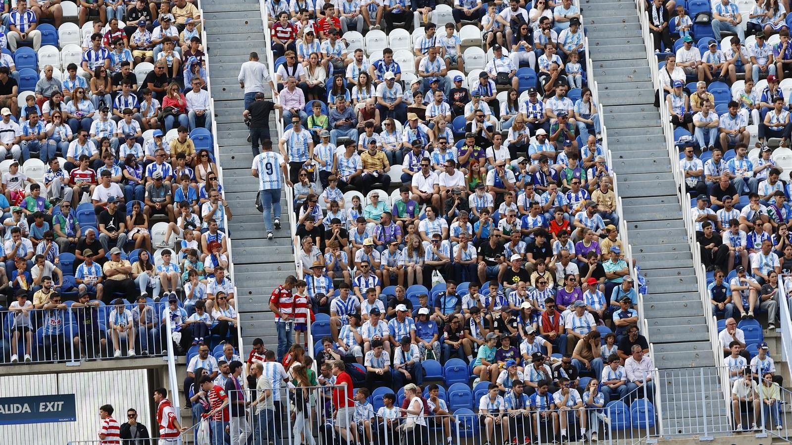 Las fotos del Málaga CF-Granada