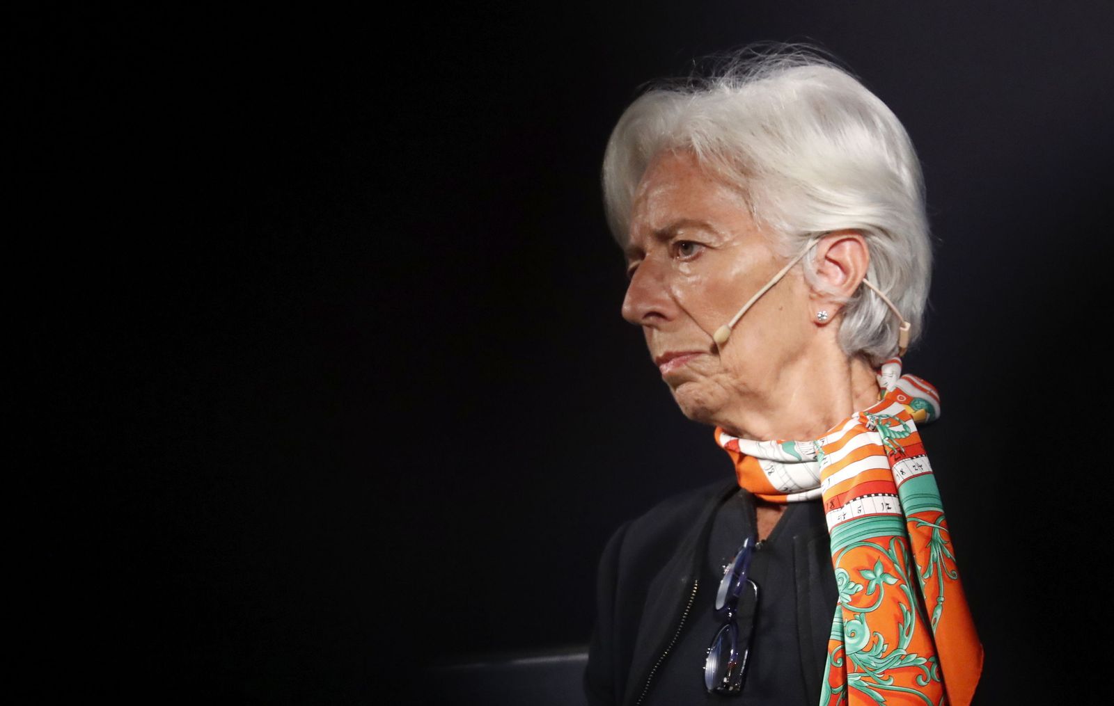 Christine Lagarde, presidenta del Banco Central Europeo.