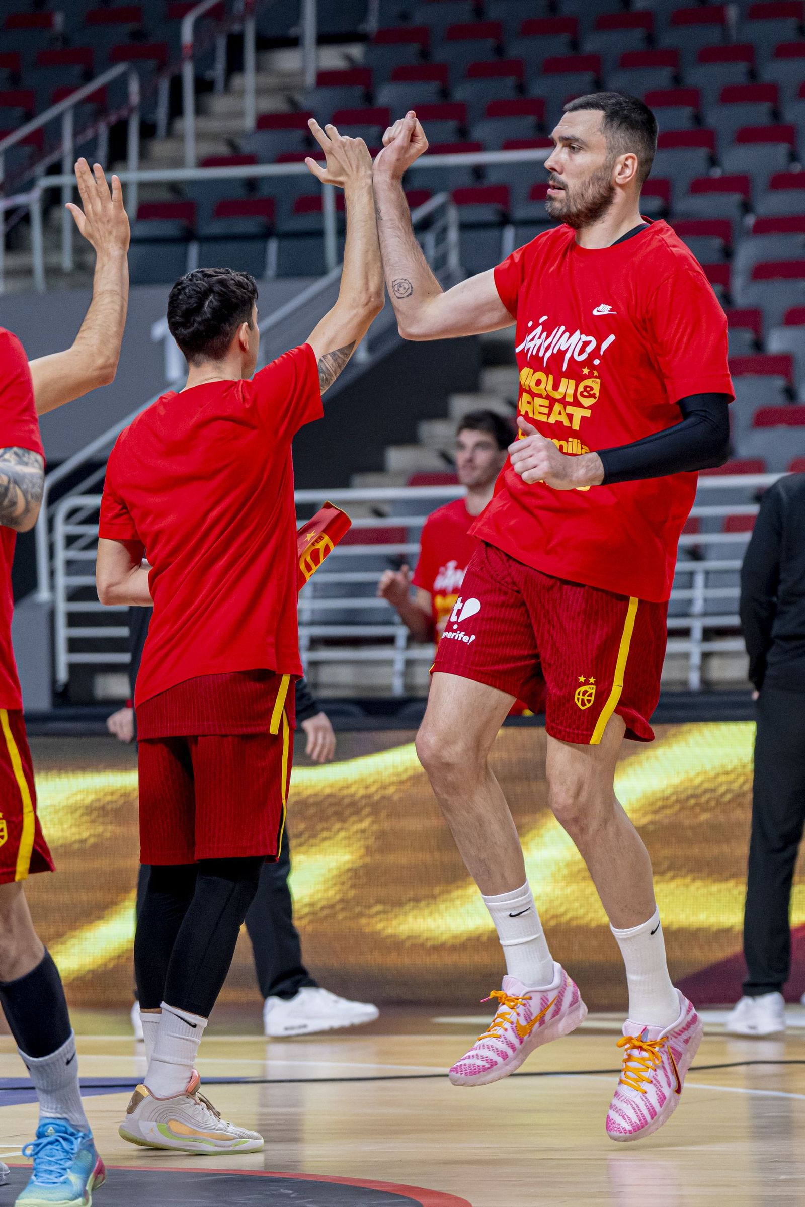 Las mejores fotos del Ucrania-España de baloncesto