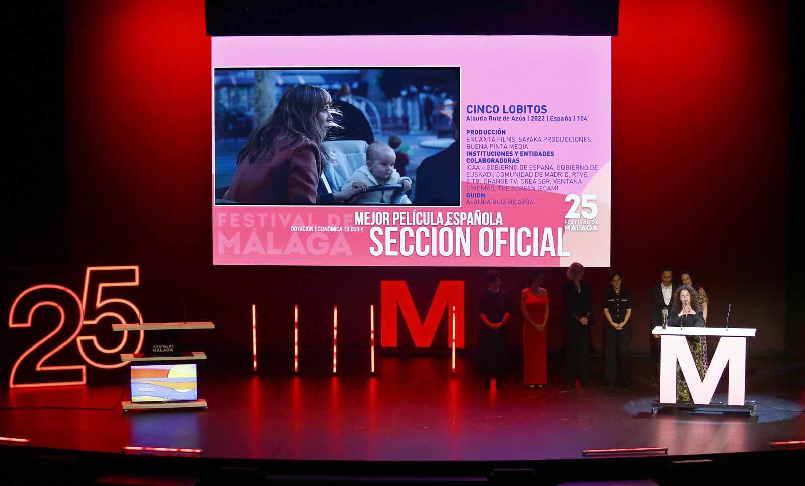 Las fotos de la gala de clausura del 25 Festival de Málaga