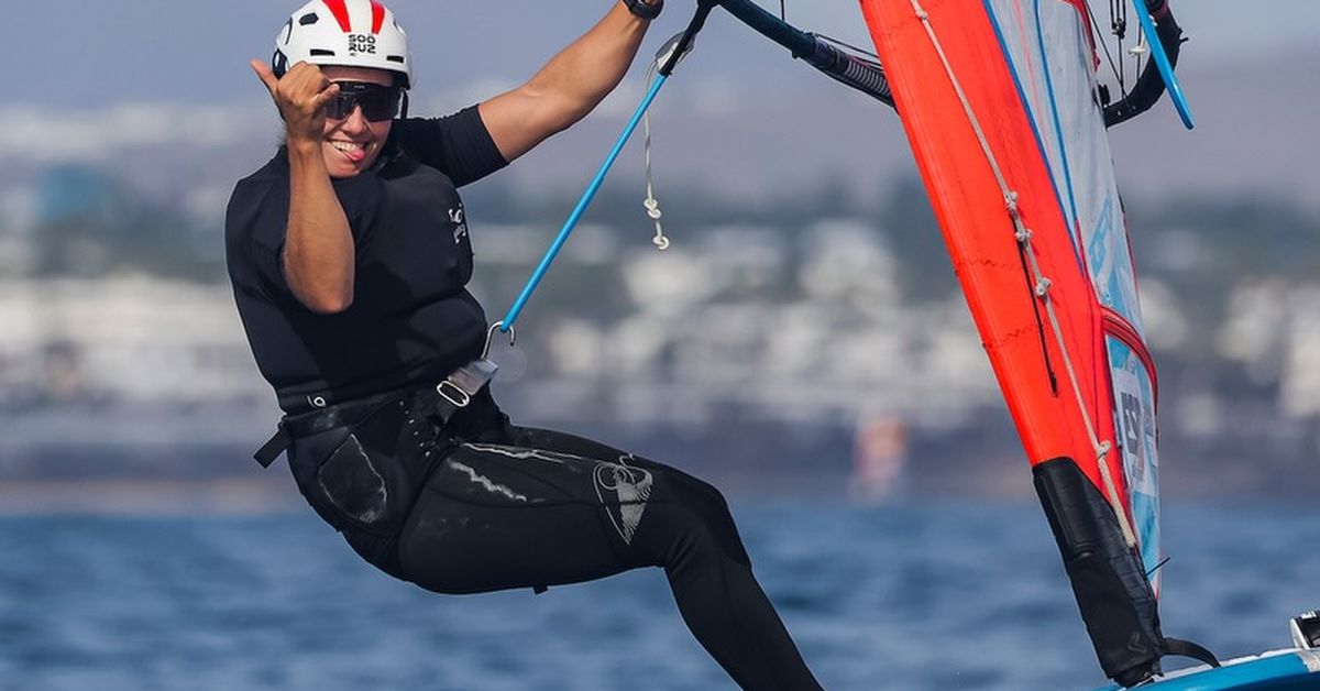 Pilar Lamadrid abre el ciclo hacia Los Ángeles 2028 con un sólido estreno en los iQFOil Games de Lanzarote