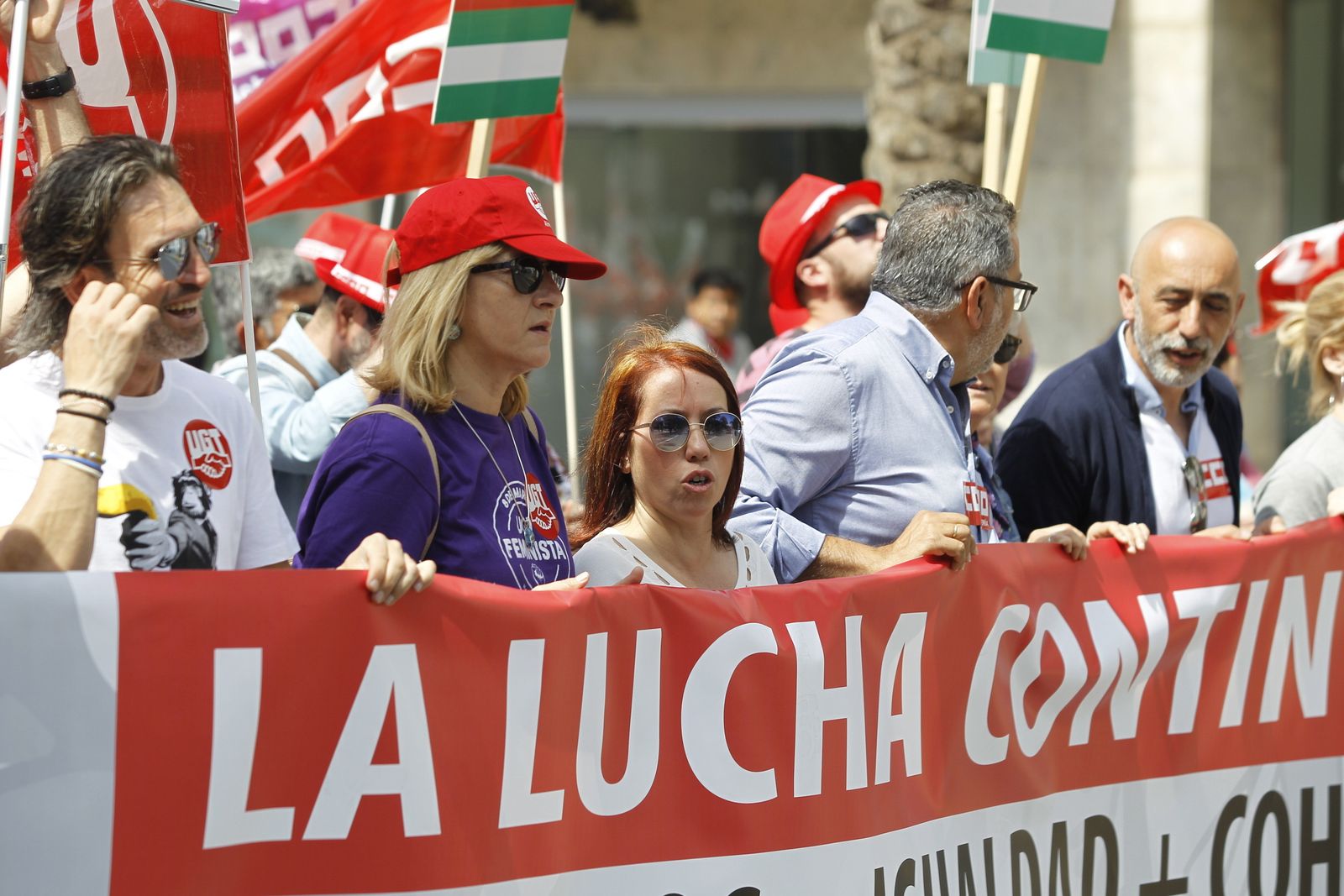 Fotogalería Manifestación del Primero de Mayo. Día Internacional de los Trabajadores. Almería