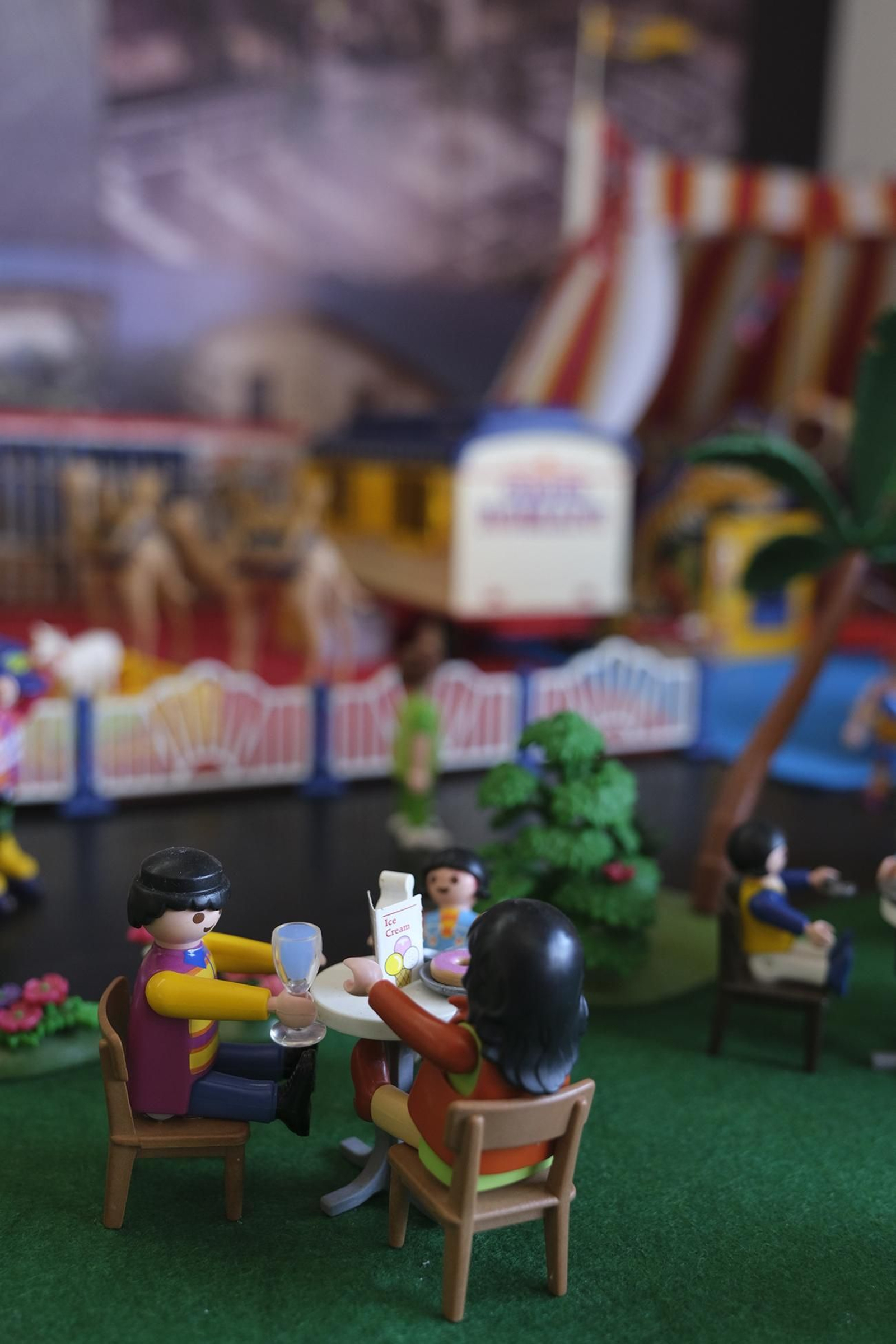 Fotogalería de los playmobil en la Feria de Almería.