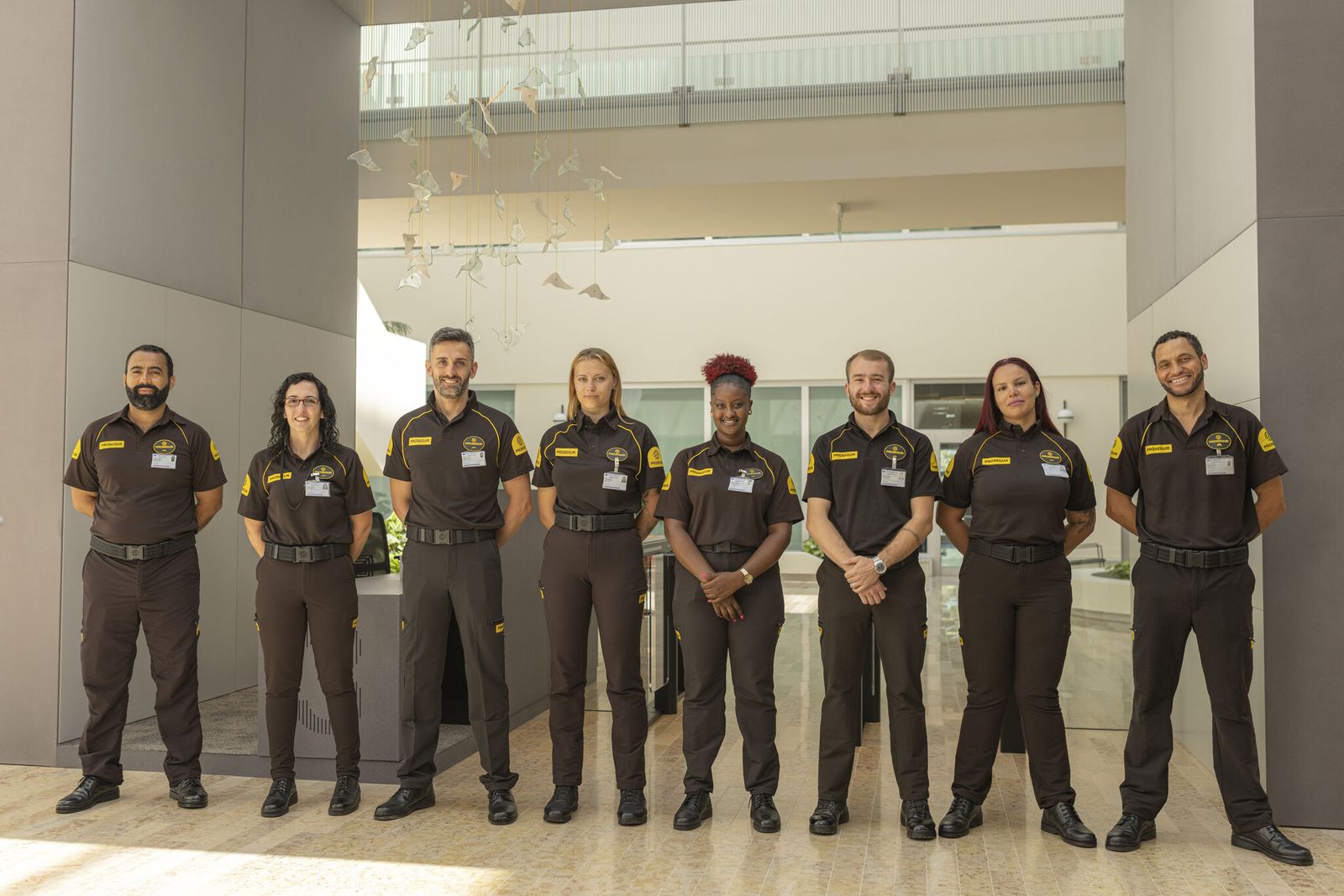 Empleados de Prosegur.