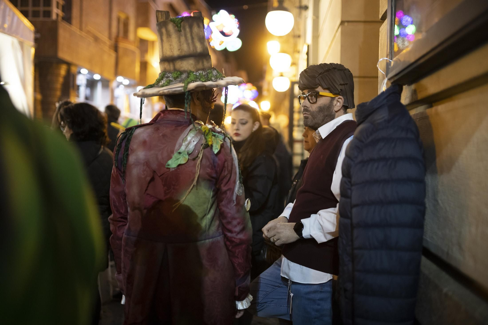 Ambiente en el último día de semifinales del Carnaval Colombino