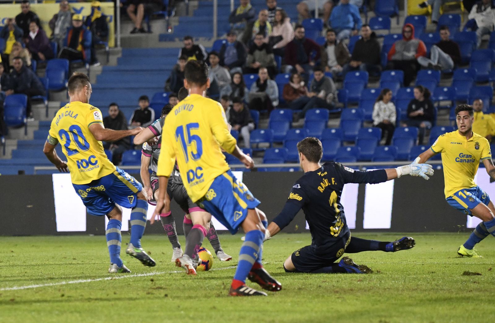 Las imágenes del Las Palmas-Granada