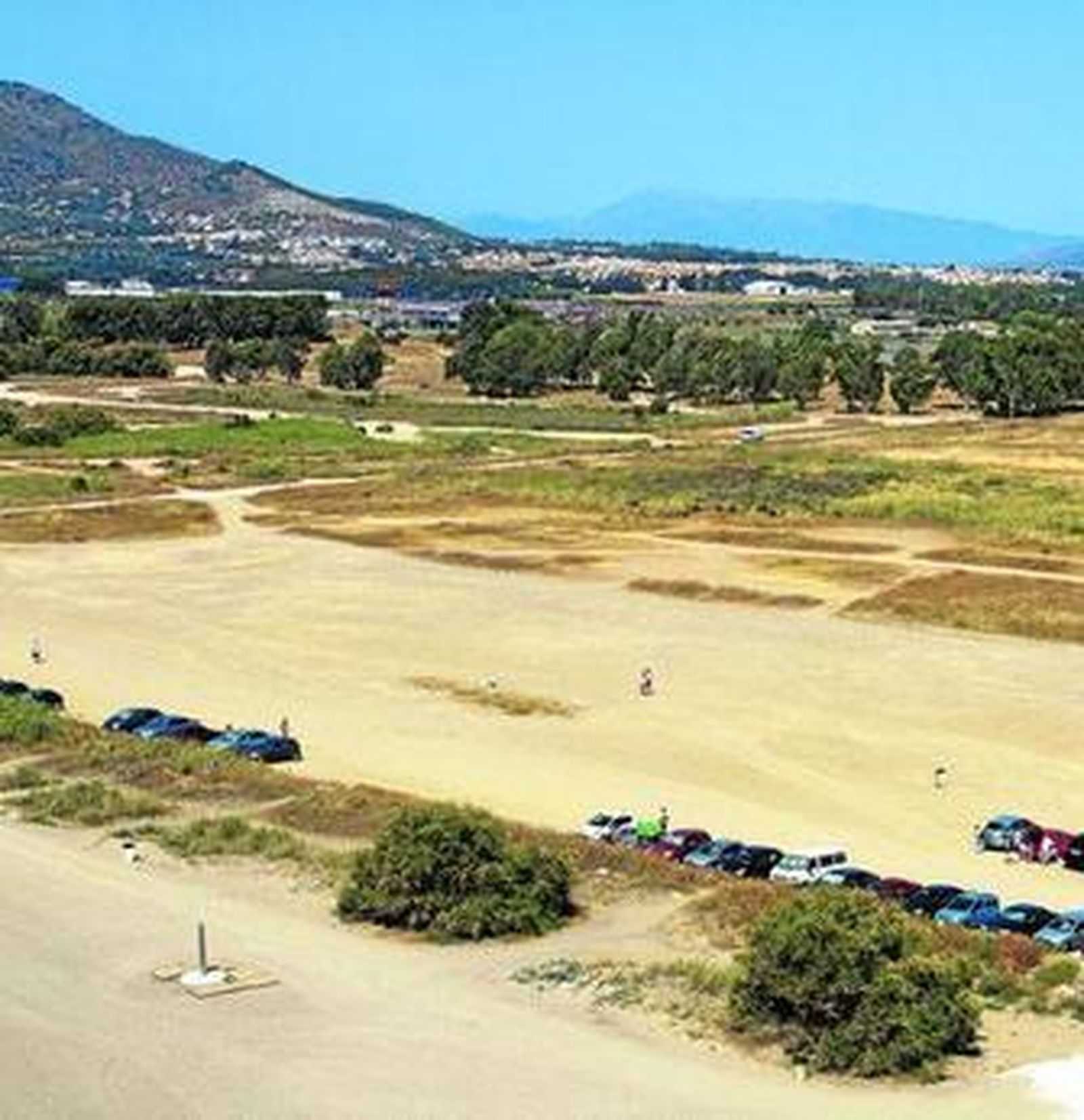 Vista de los terrenos de Arraijanal.
