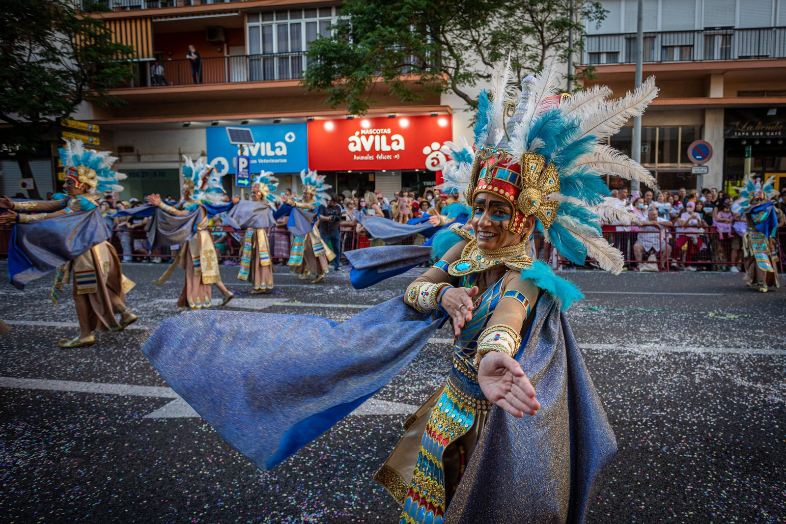 La cabalgata del Carnaval de Cádiz 2022, en imágenes