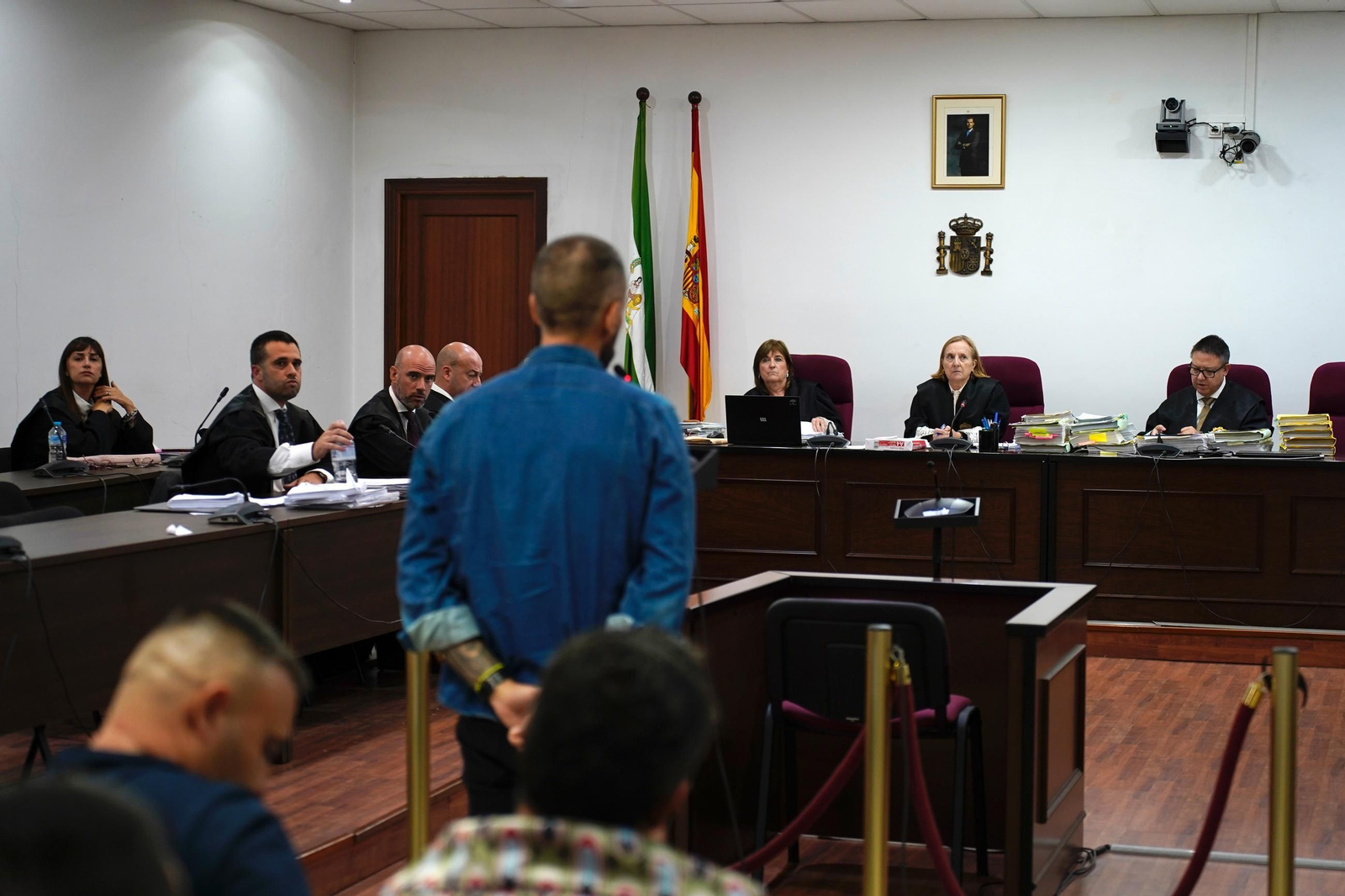 Fotografías de la última sesión del juicio por el hundimiento del Rúa Mar
