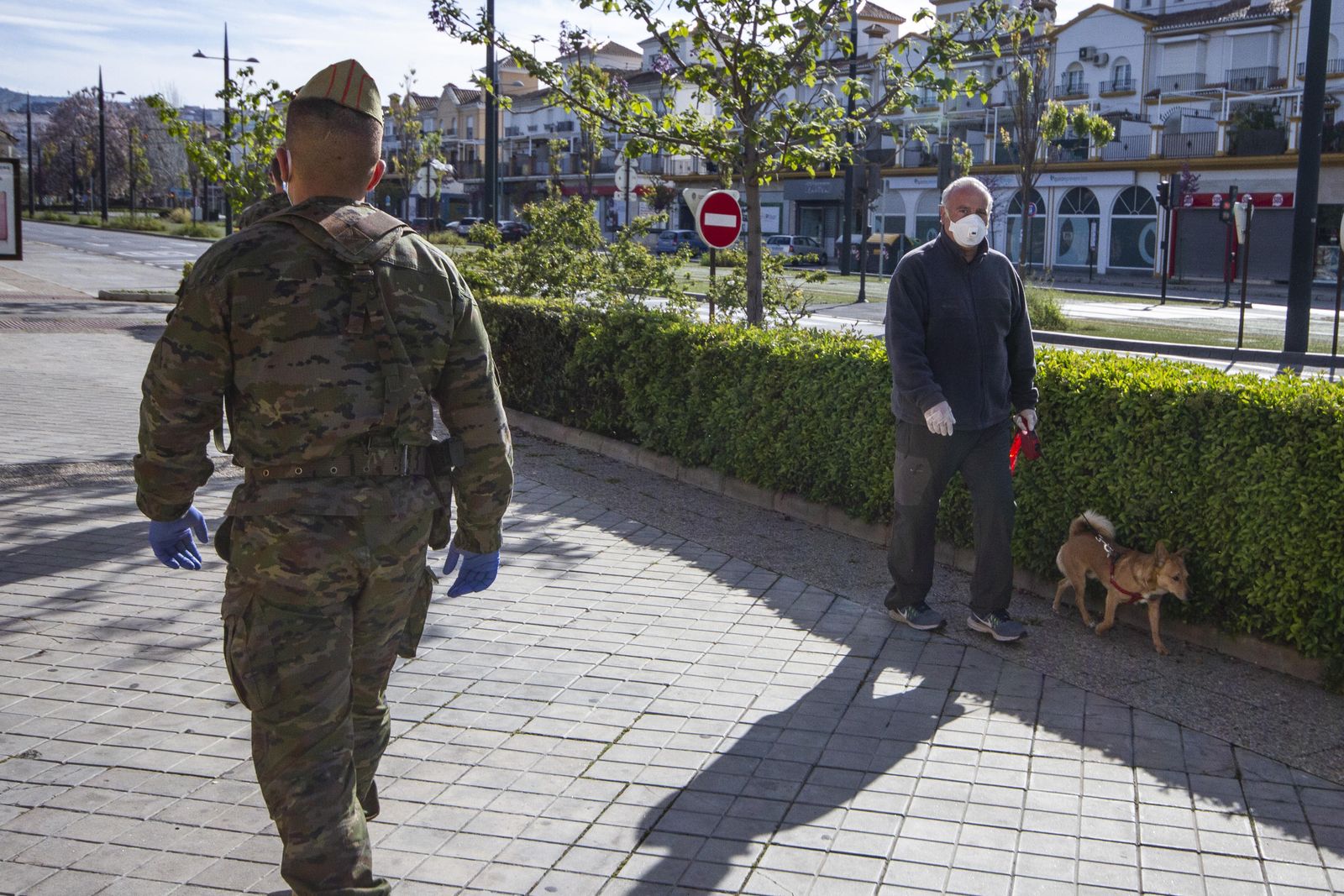 La Legión se despliega hoy en Granada para controlar el coronavirus