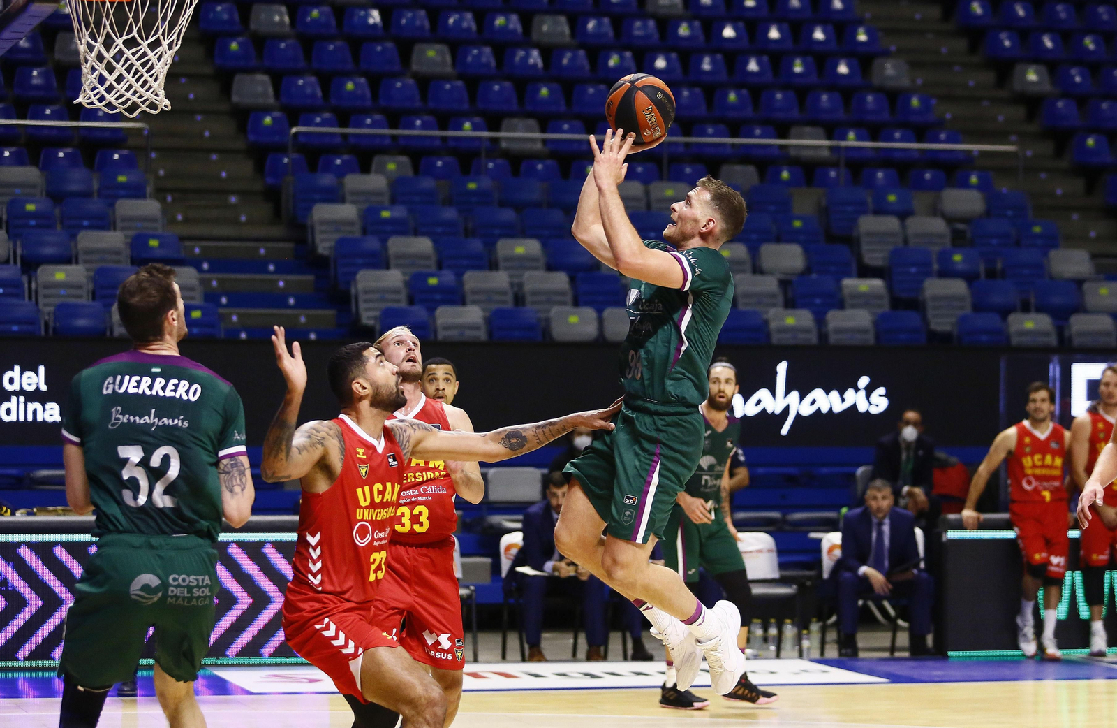 Las fotos del Unicaja-UCAM Murcia