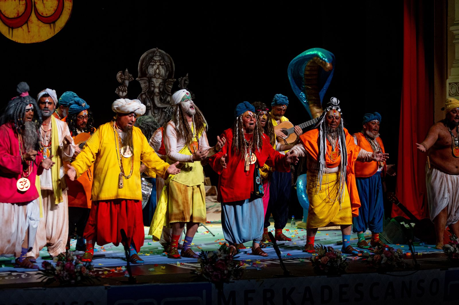 Imágenes de la tercera jornada del concurso del Carnaval Colombino 2023