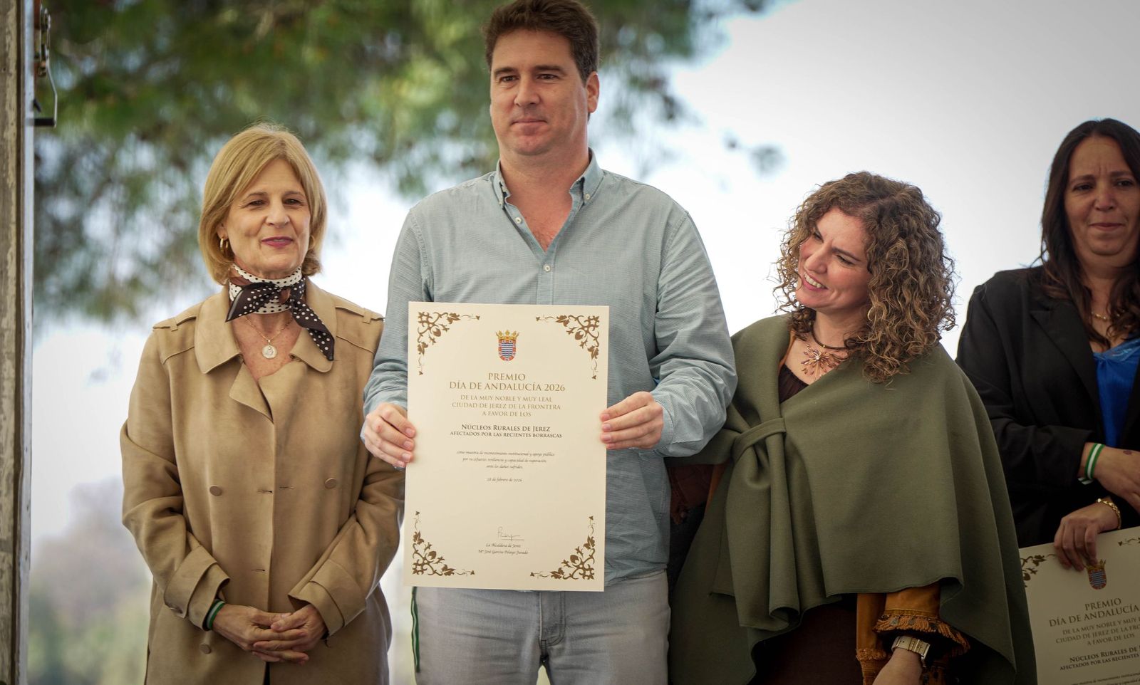 Imágenes de la entrega de Premios de Andalucía a los Núcleos Rurales de Jerez