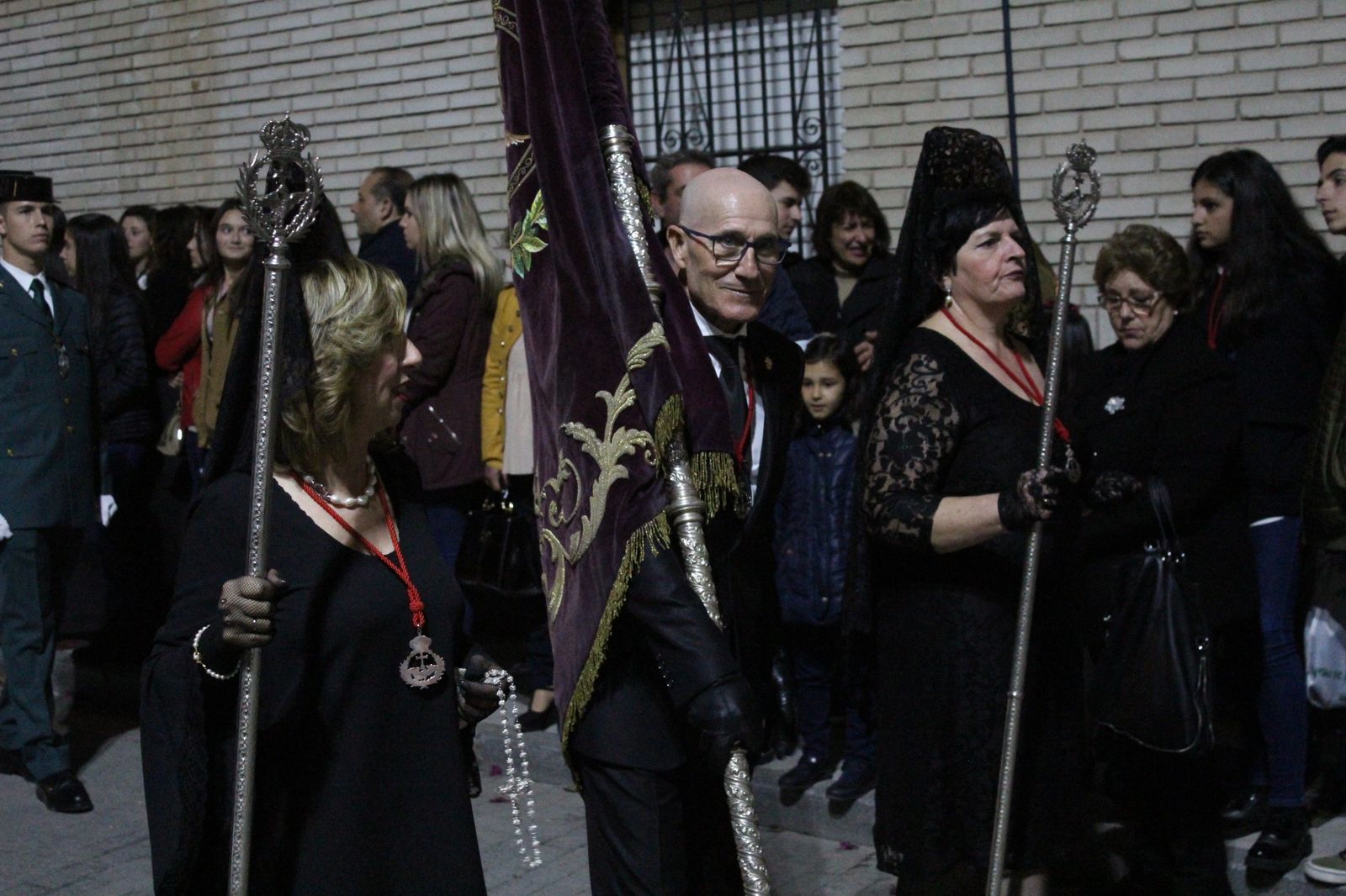Imágenes de la procesión del Jueves Santo en Vera