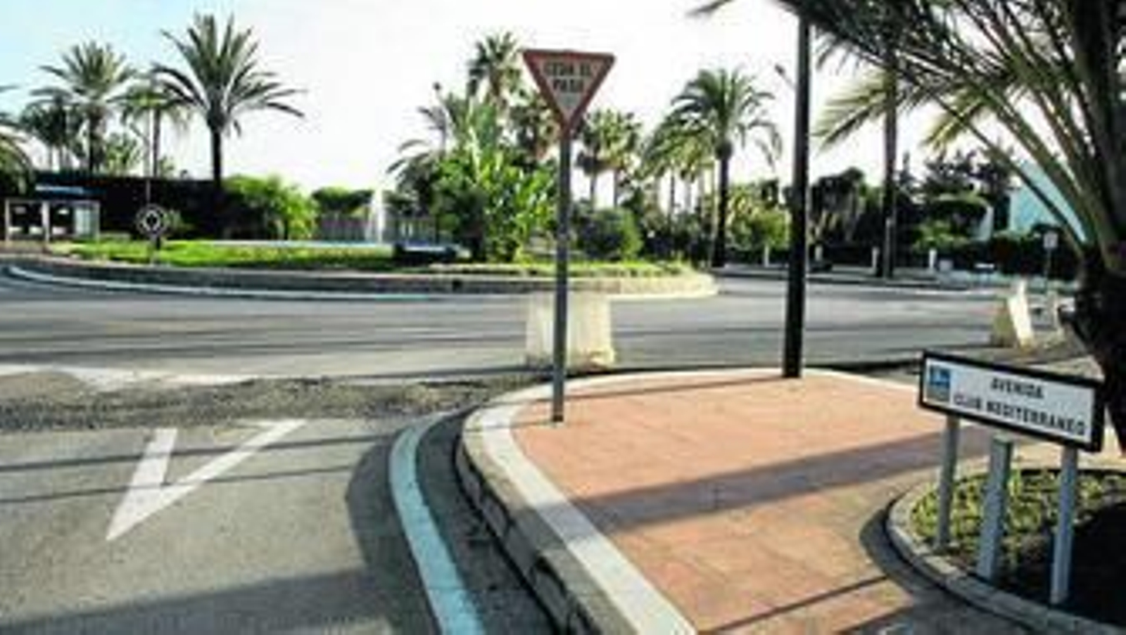Una imagen del lugar donde aparecieron los tres morteros desactivados por los Tedax. Una imagen del lugar donde aparecieron los tres morteros desactivados por los Tedax.