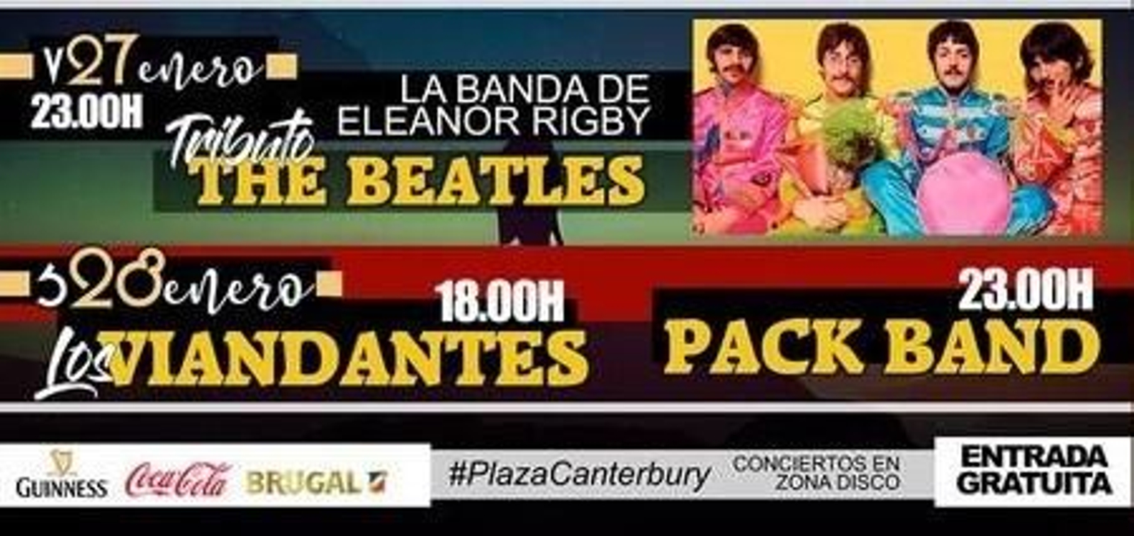 Conciertos en Plaza Canterbury