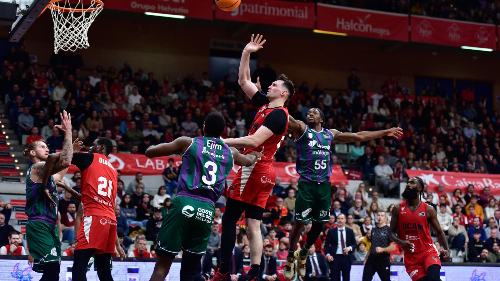 UCAM Murcia-Unicaja, en fotos