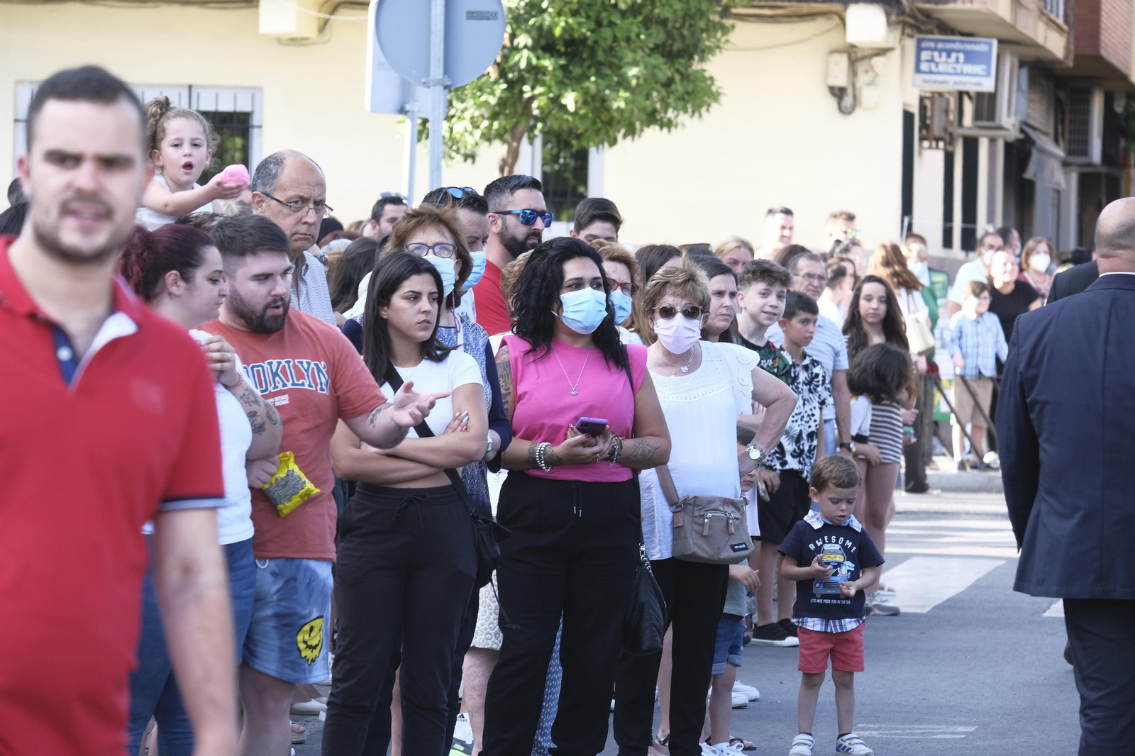 La procesión de la Virgen de Fátima de Córdoba, en imágenes