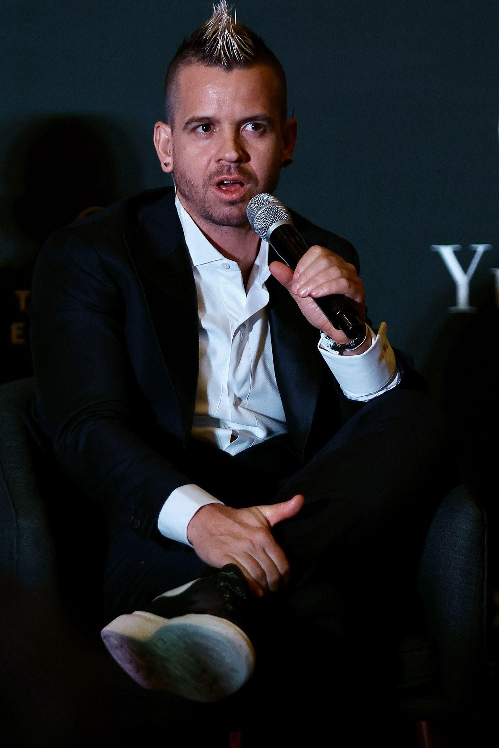 Dabiz Muñoz agradece el premio recibido como mejor chef en Mérida, México