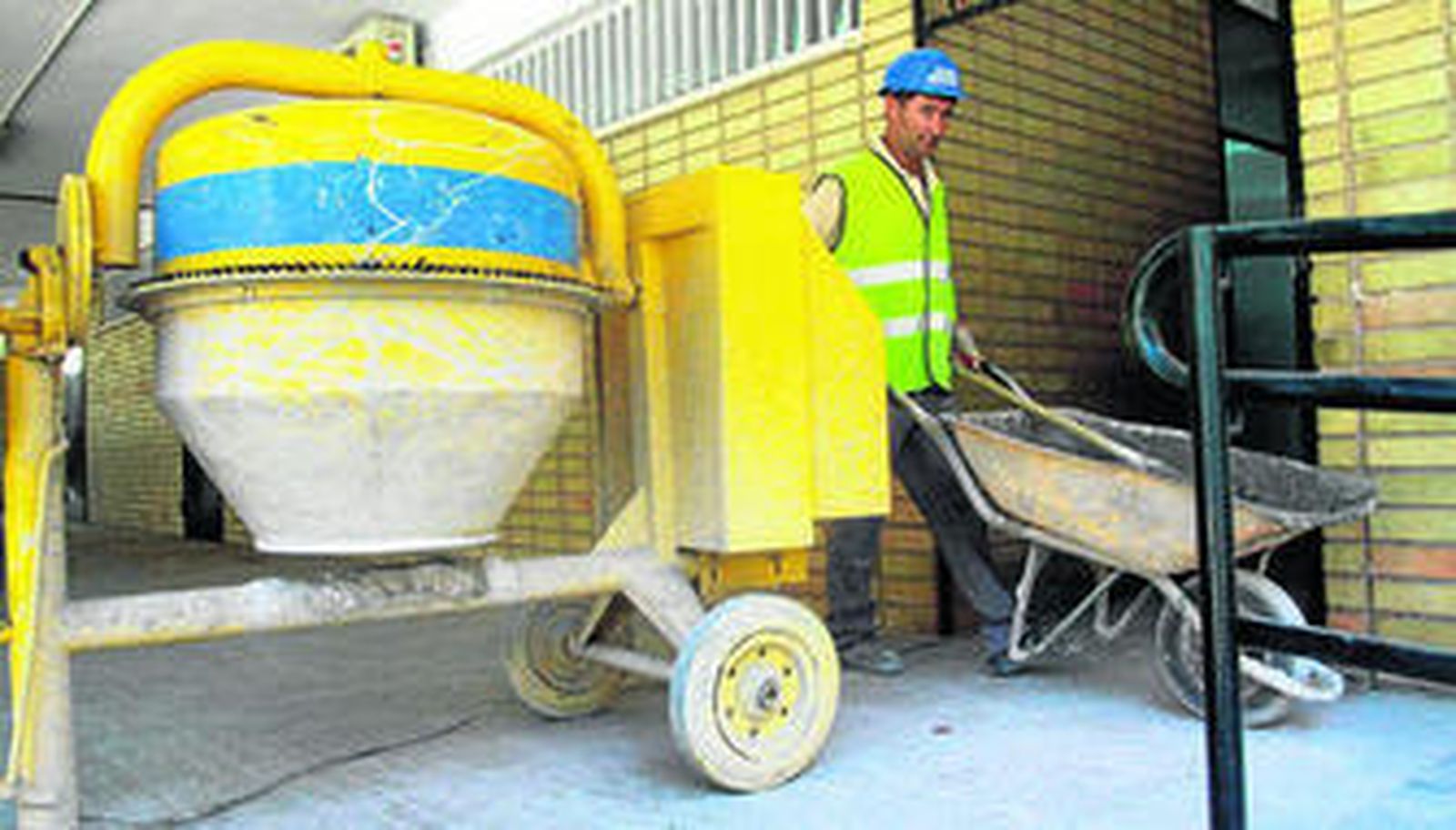 Una obra en un colegio de la provincia de Sevilla.