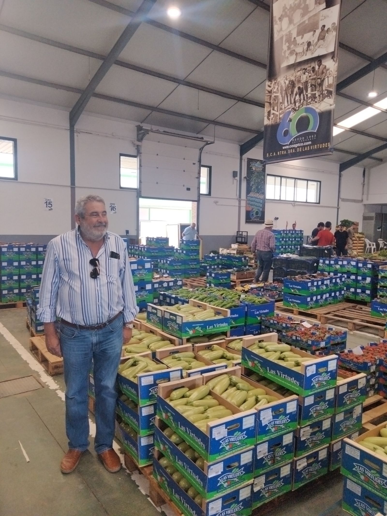 Bartolo Ramírez, presidente de la Cooperativa Agrícola Las Virtudes.