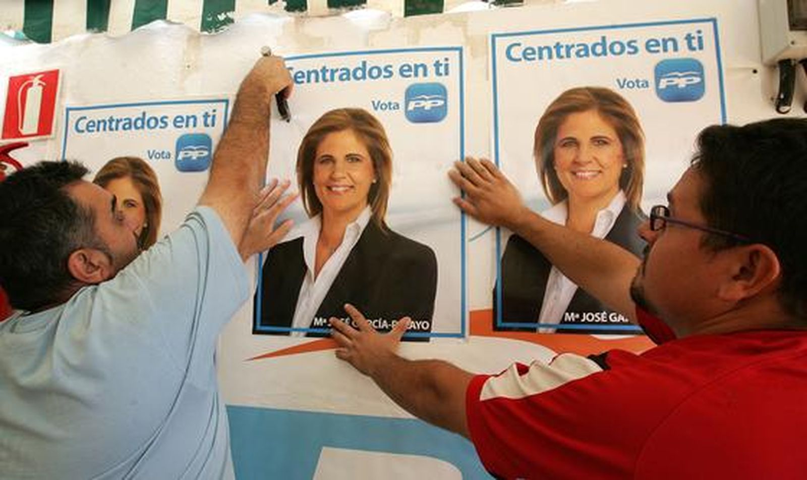 Ambiente previo al comienzo de la Feria en el real

Foto: Pascual