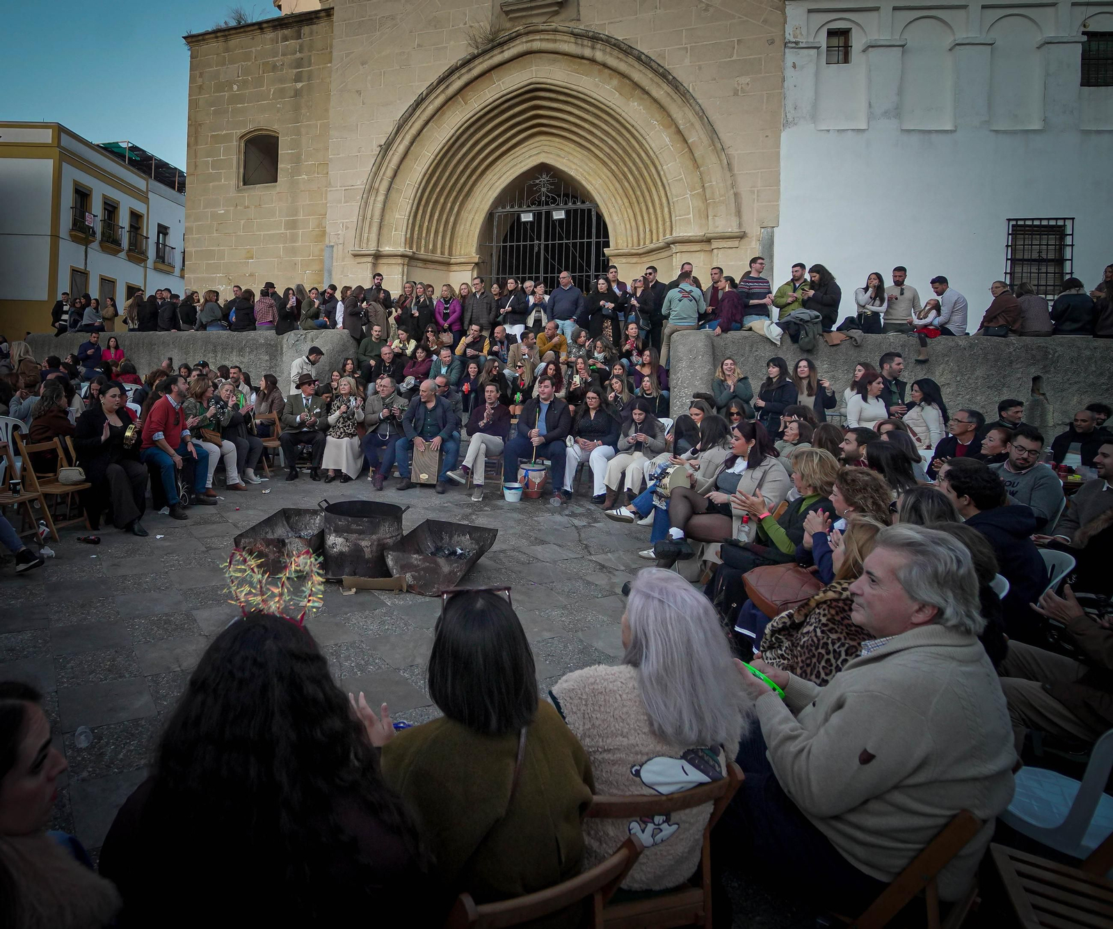 Imágenes de zambombas del día 7 de diciembre en Jerez
