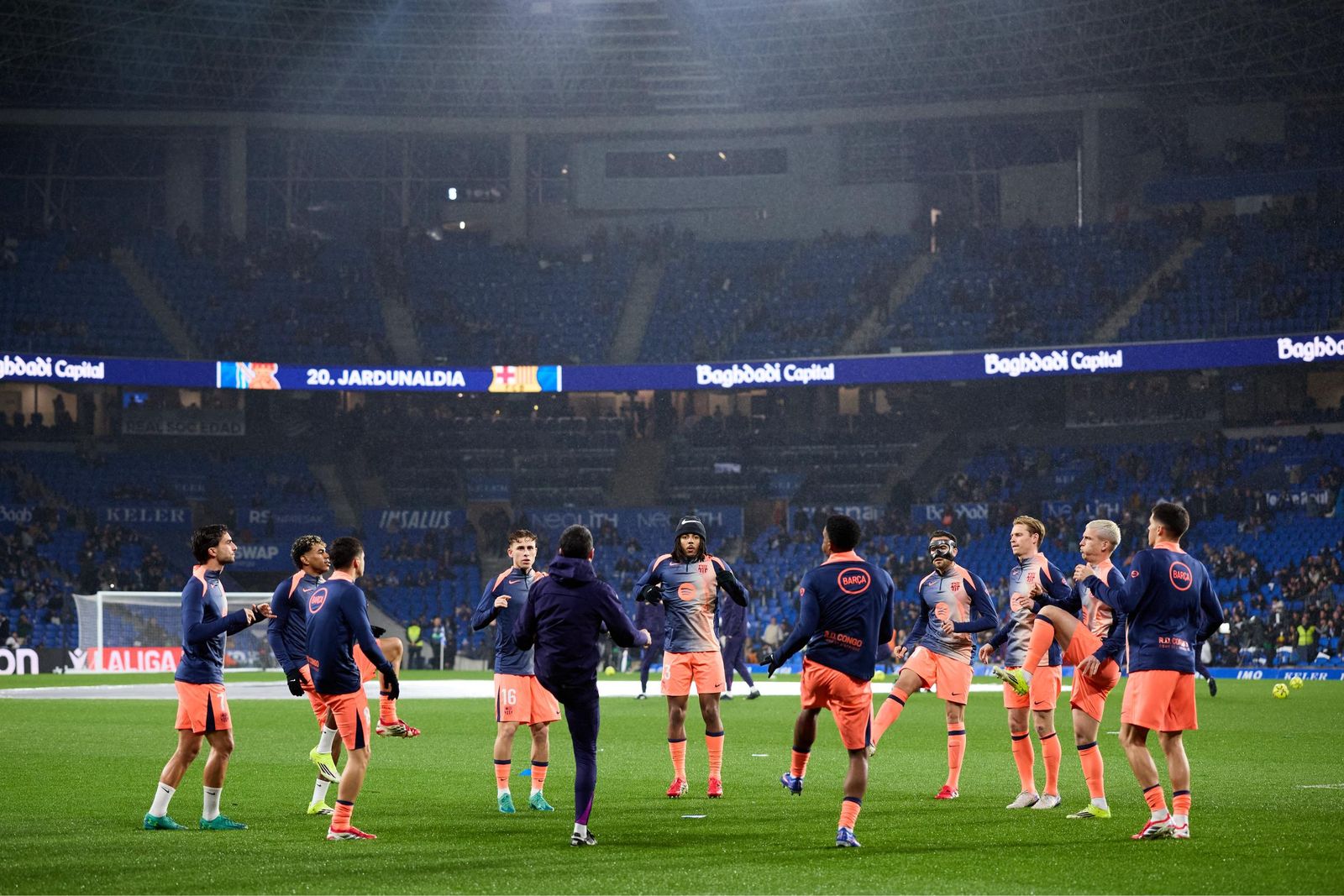 Las fotos de la derrota del Barcelona contra la Real Sociedad