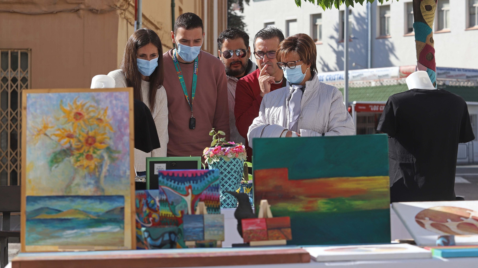 Fotos del Mercado de Arte en Algeciras