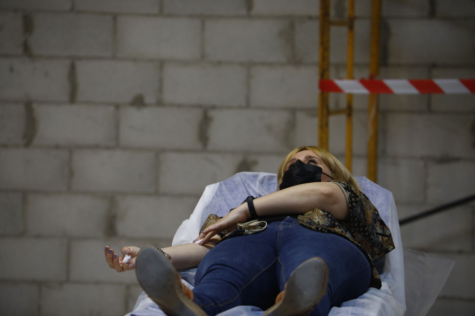 La campaña de donación de sangre en el centro comercial El Arcángel, en imágenes