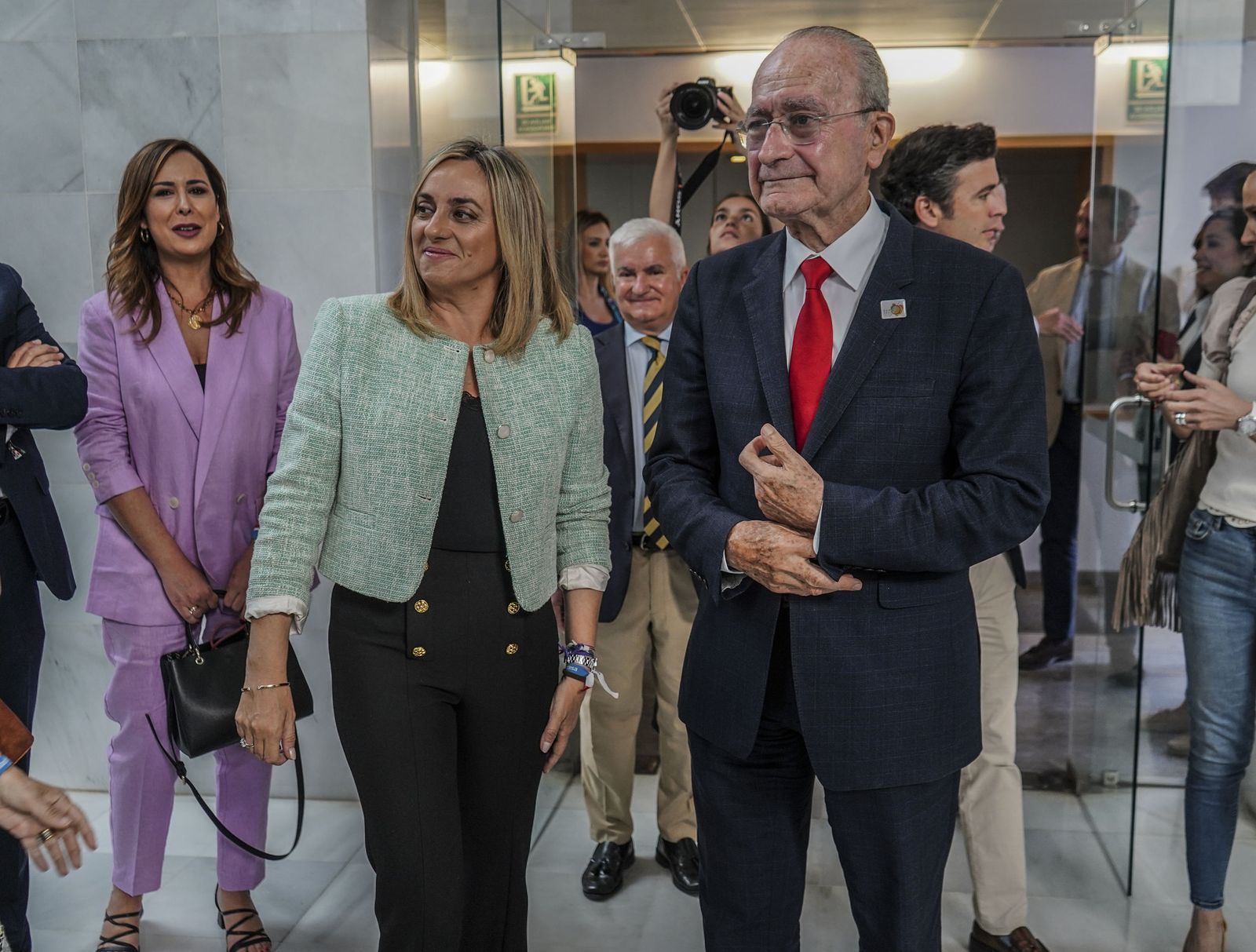 Los candidatos del PP a las Alcaldías de Granada y Málaga, Marifrán Carazo y Francisco de la Torre