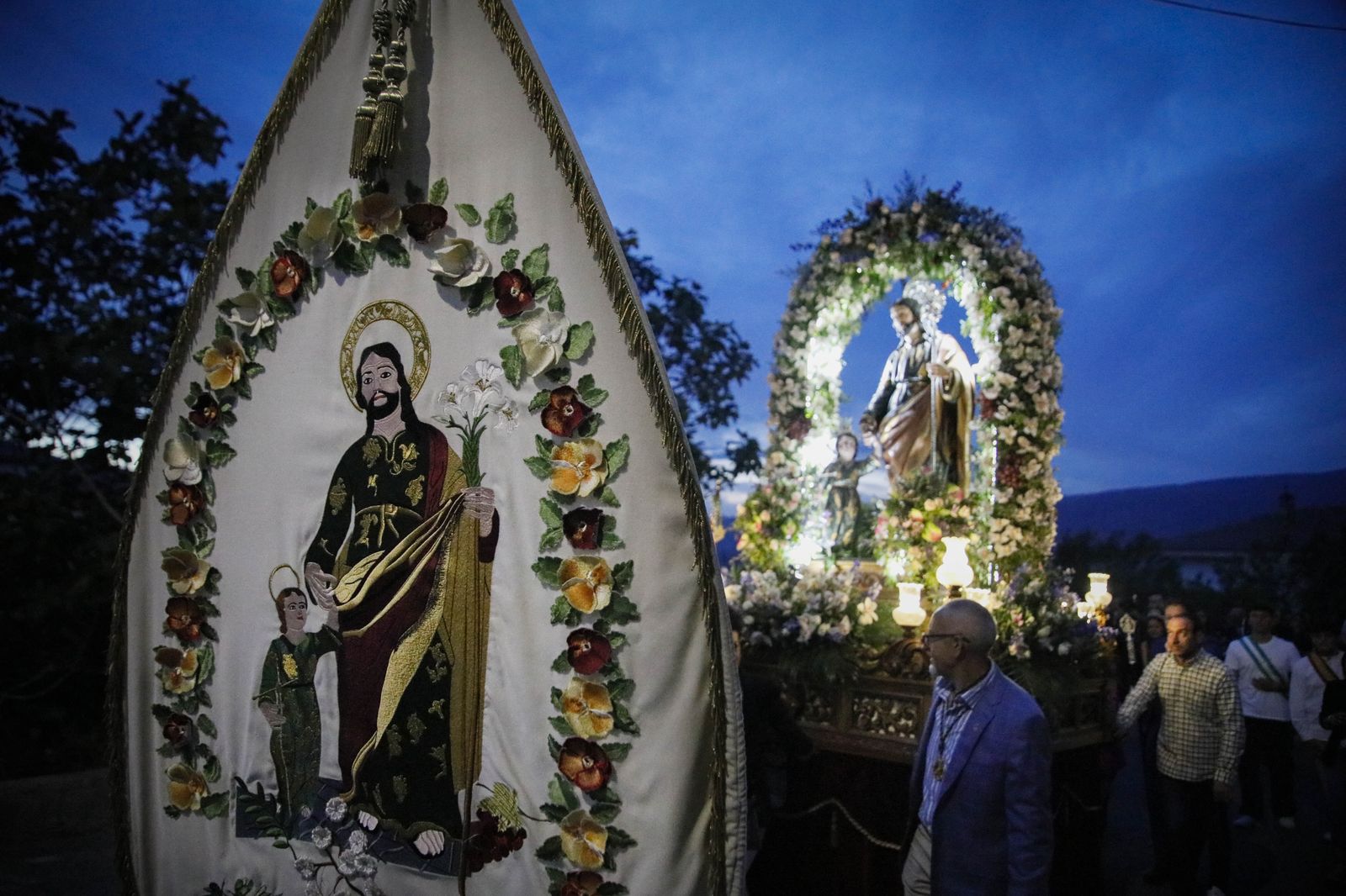Las mejores imágenes de la procesión de San José en Abrucena