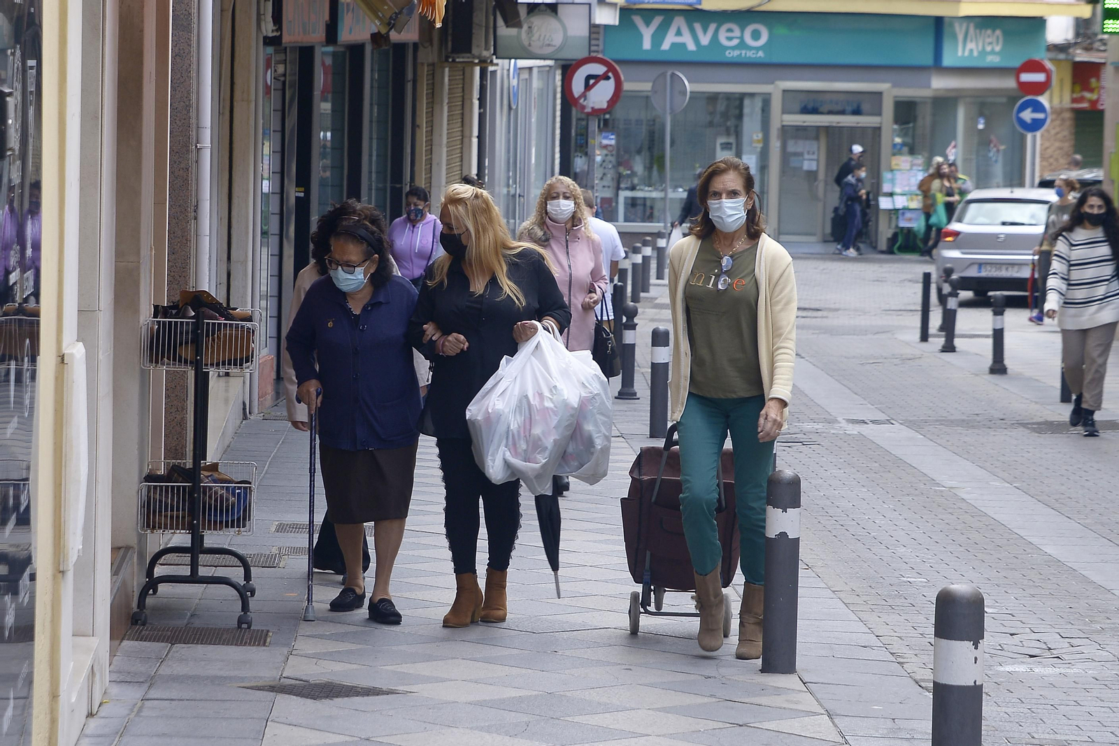 Fotos del centro de Algeciras en el primer fin de semana de Noviembre