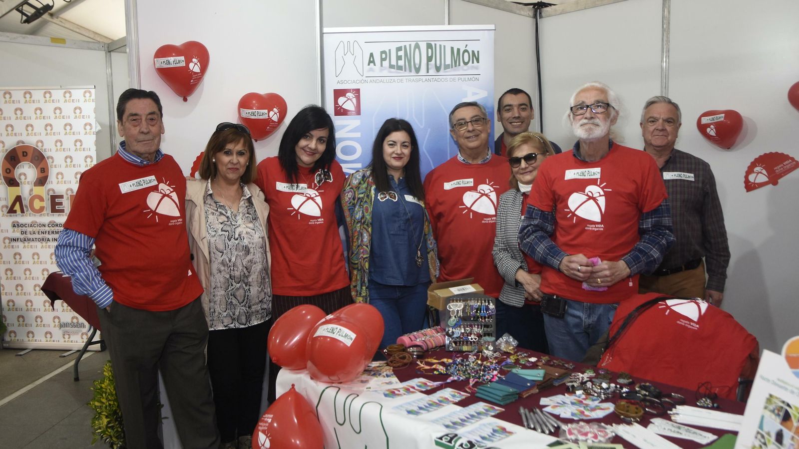 Integrantes de la asociación A pleno pulmón